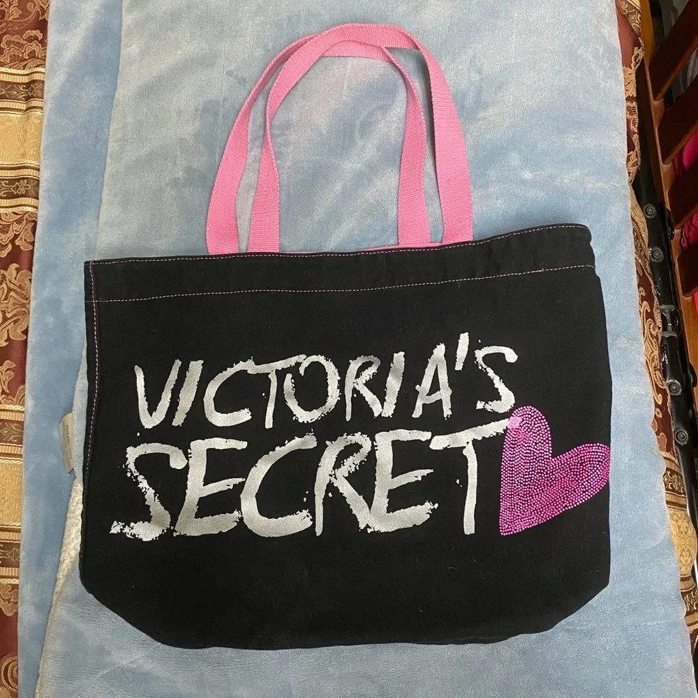 Victoria’s Secret Canvas Tote Bag - Picture 1 of 3